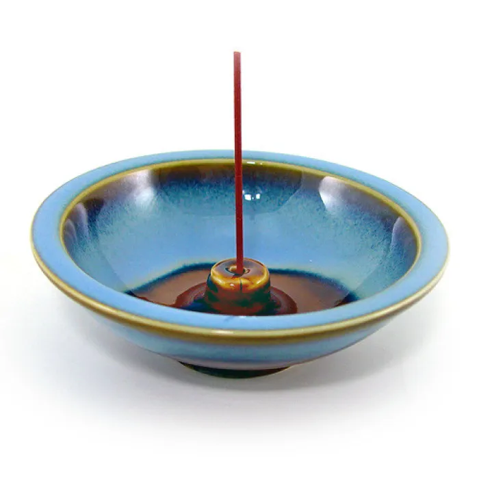 Shoyeido Denim Wheel incense holder