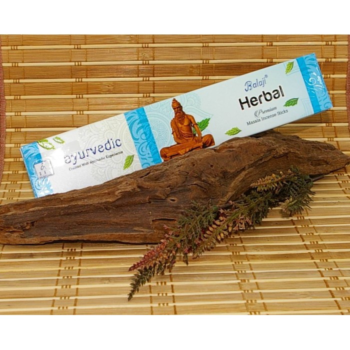 Encens Balaji ayurvédique aux herbes