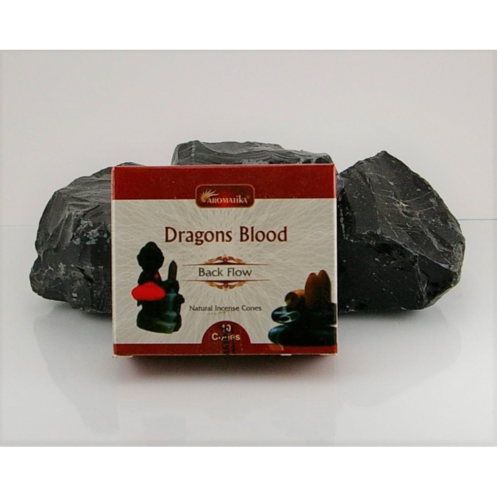 Aromatika Backflow Incense Cone Dragon Blood Boutique Encensnaturelpur Com