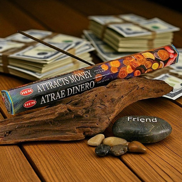 Hem Attracts Money incense