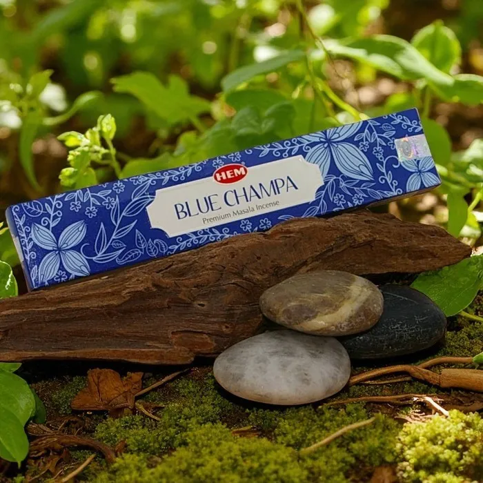 Hem Premium Blue Champa incense 15g