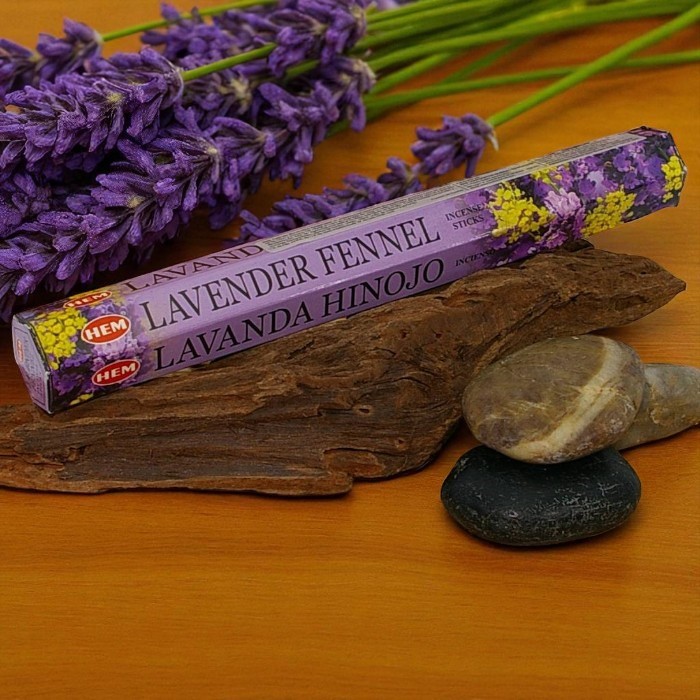Hem Lavender and fennel incense