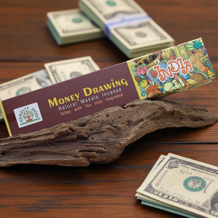 NAMASTE MONEY DRAWING INCENSE