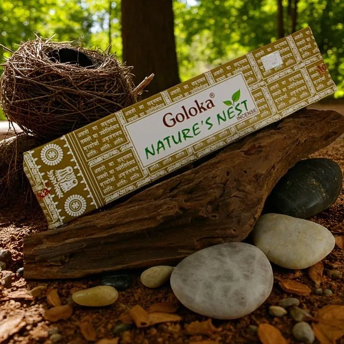 Goloka Nature's Nest incense 