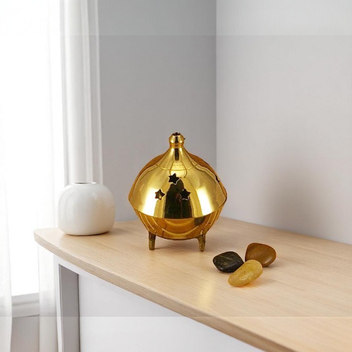 Brass incense burner