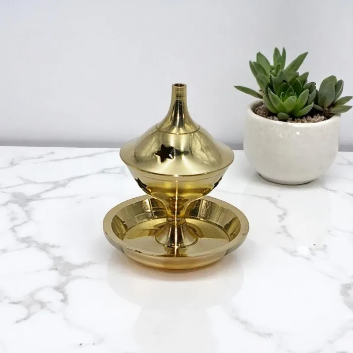 Brass incense burner
