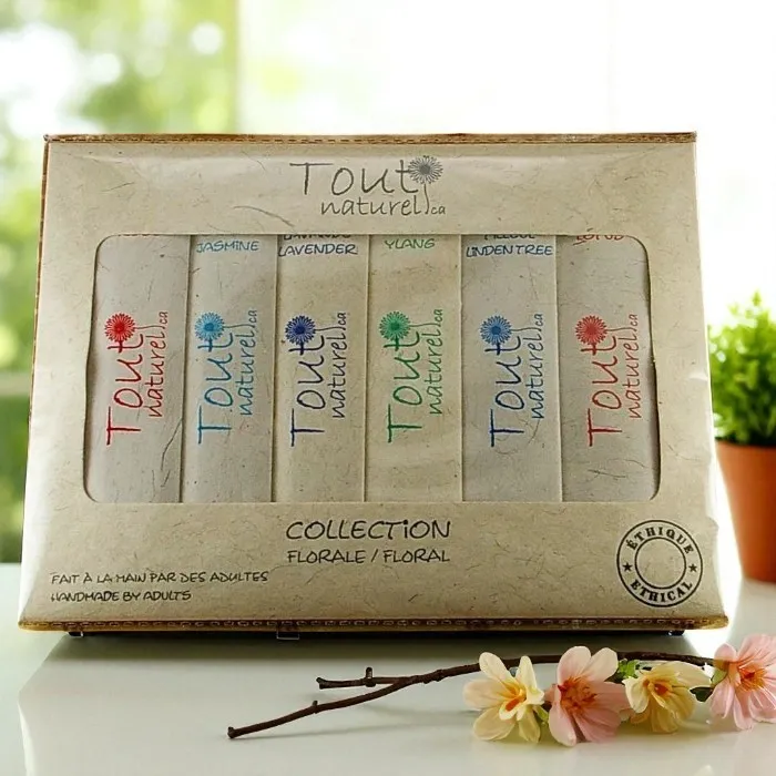 Tout Naturel floral incense collection