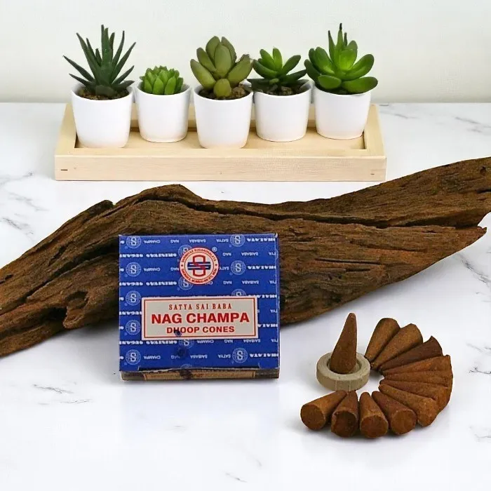 Satya sai baba nag champa incense cone 