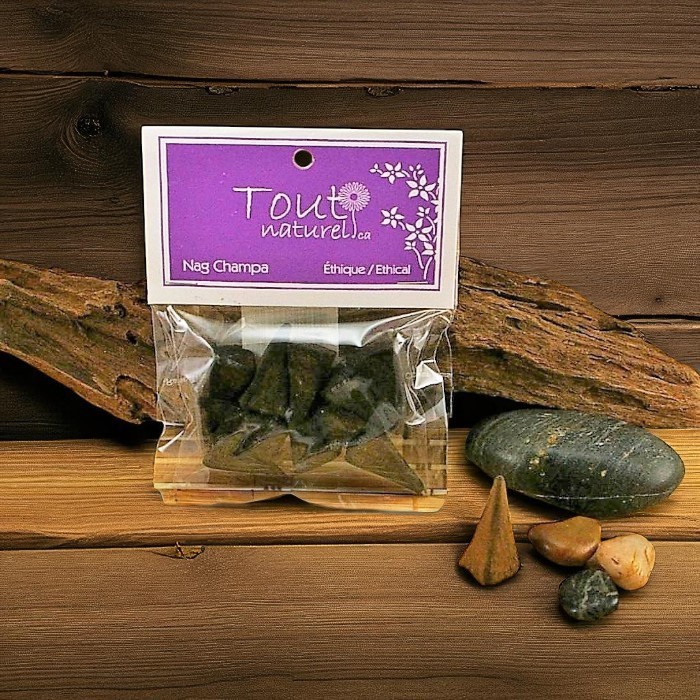Cône d'encens Tout Naturel Nag Champa