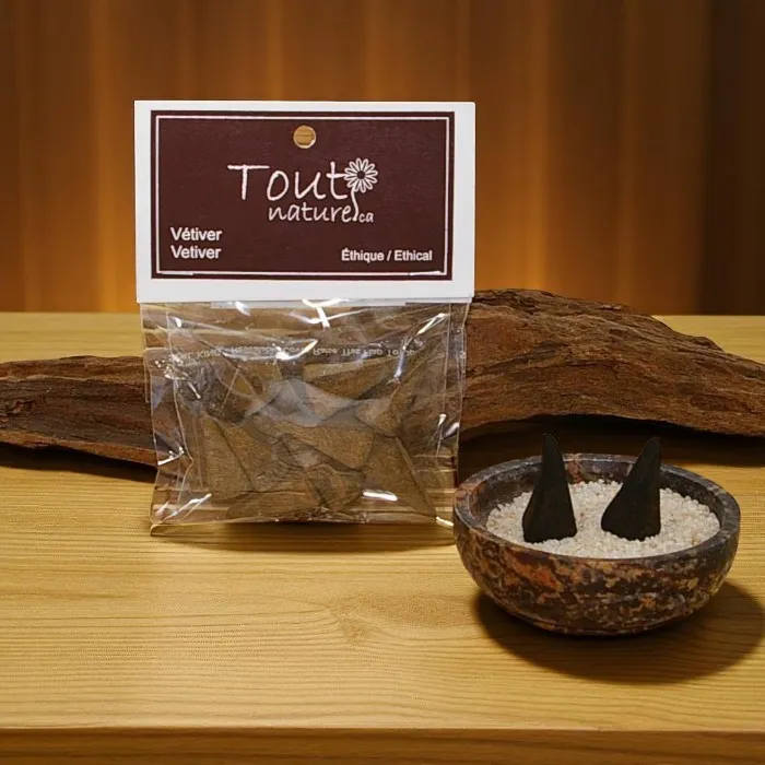Tout Naturel  Vetiver cone