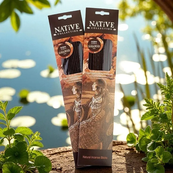 Encens des Premières Nations au Bois de santal