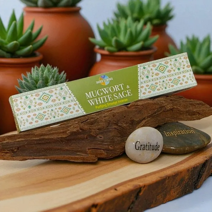 Sacred Elements  Mugwort and White sage incense