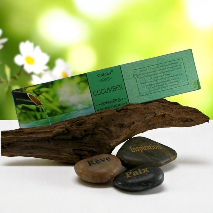 Encens aromathérapie Concombre Goloka