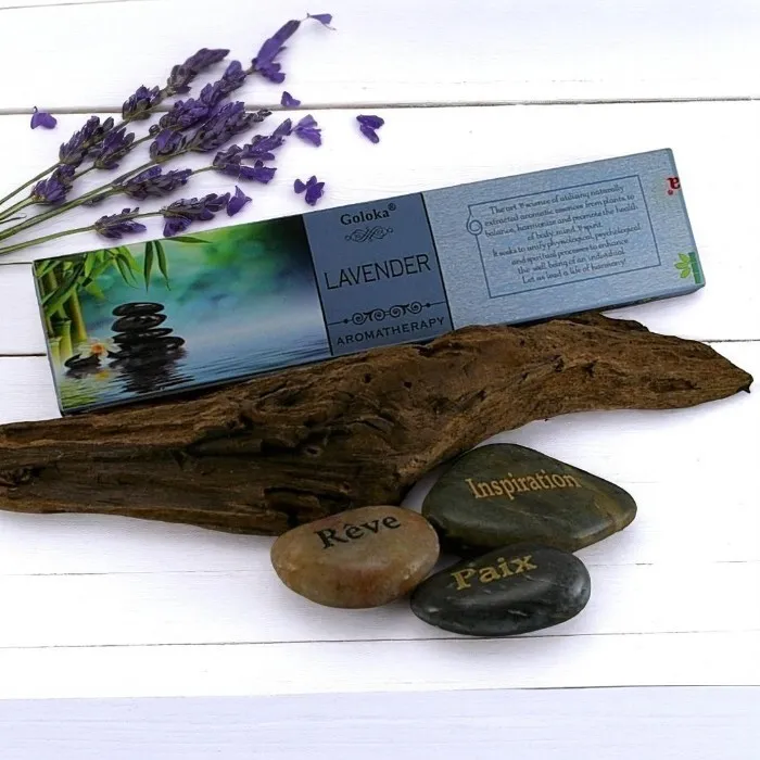 Goloka Lavender aromatherapy incense
