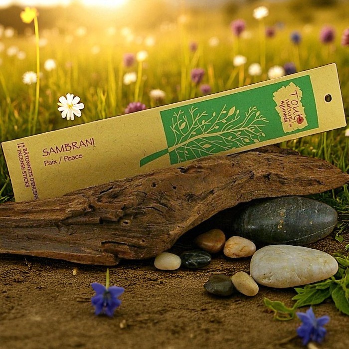 Encens Tout Naturel Ayurveda Sambrani Paix