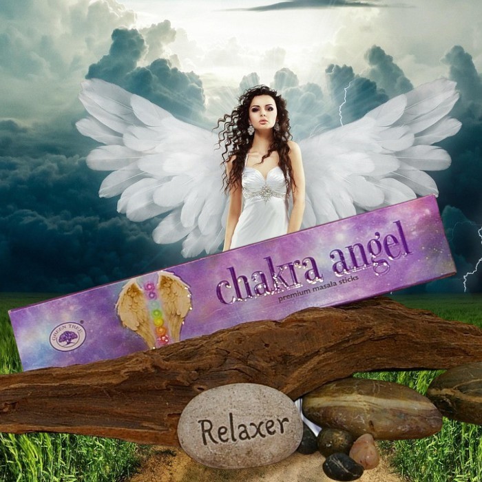 Green Tree Chakra Angel  incense
