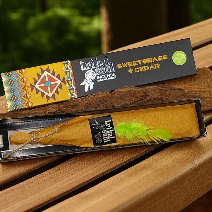 Encens Tribal Soul Foin d'odeur et cèdre