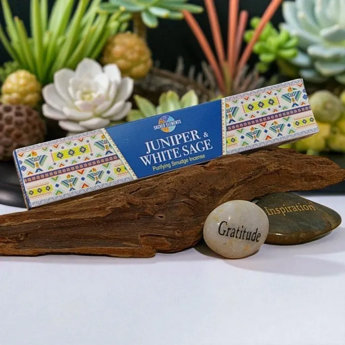 Sacred Elements  Juniper and White sage incense