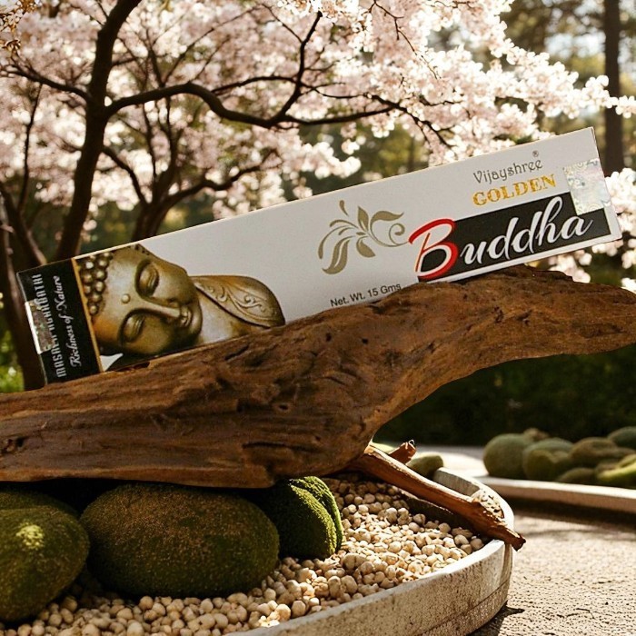 Vijayshree Golden Buddha incense
