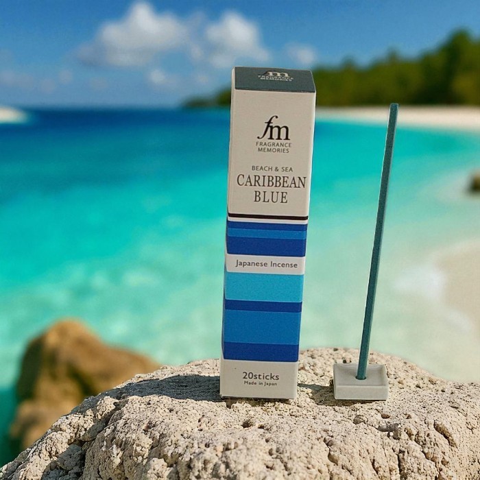 Encens japonais Nippon Kodo Bleu Caraïbes (Fragrance Memories)
