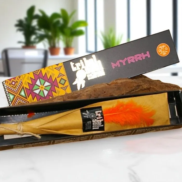 Tribal Soul Myrrh incense smudge