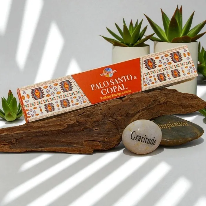 Sacred Elements Palo Santo & copal incense