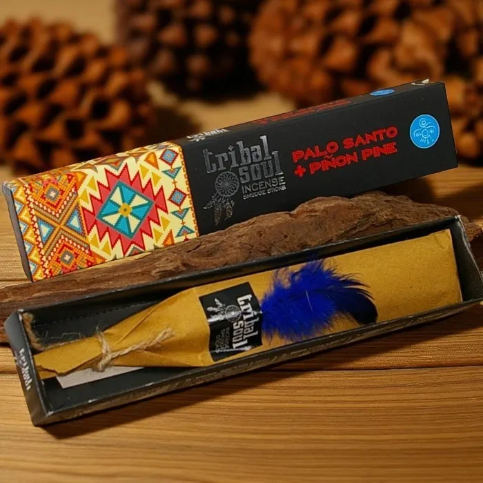 Tribal Soul Palo Santo and Pinon Pine incense smudge