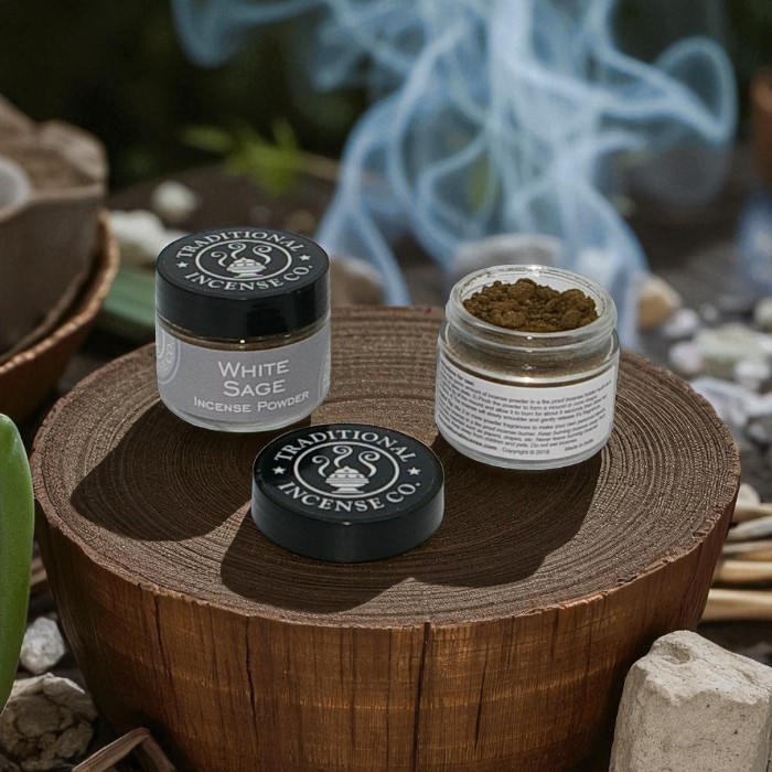 ENCENS EN POUDRE SAUGE BLANCHE