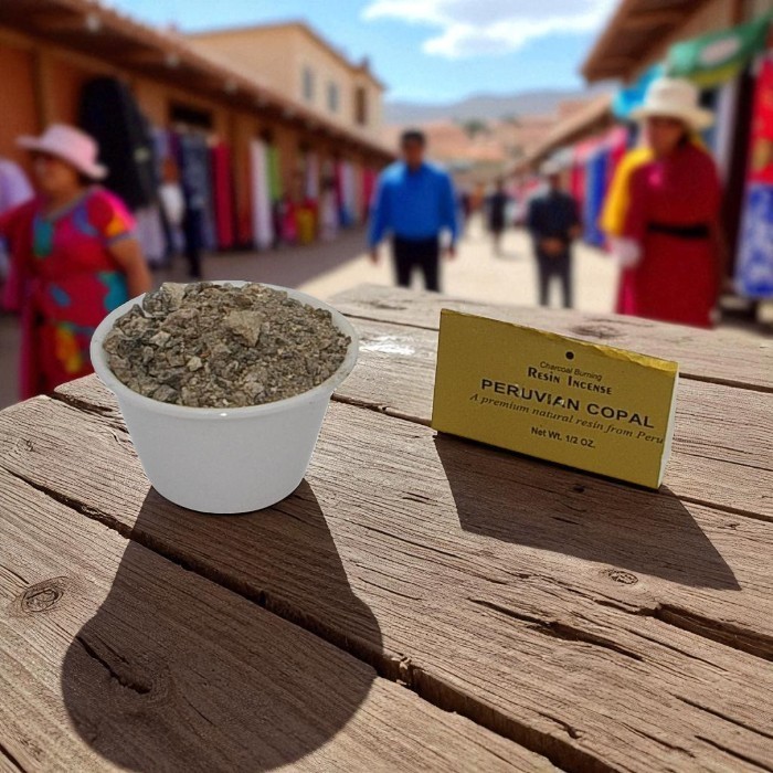Résine de copal Péruvien