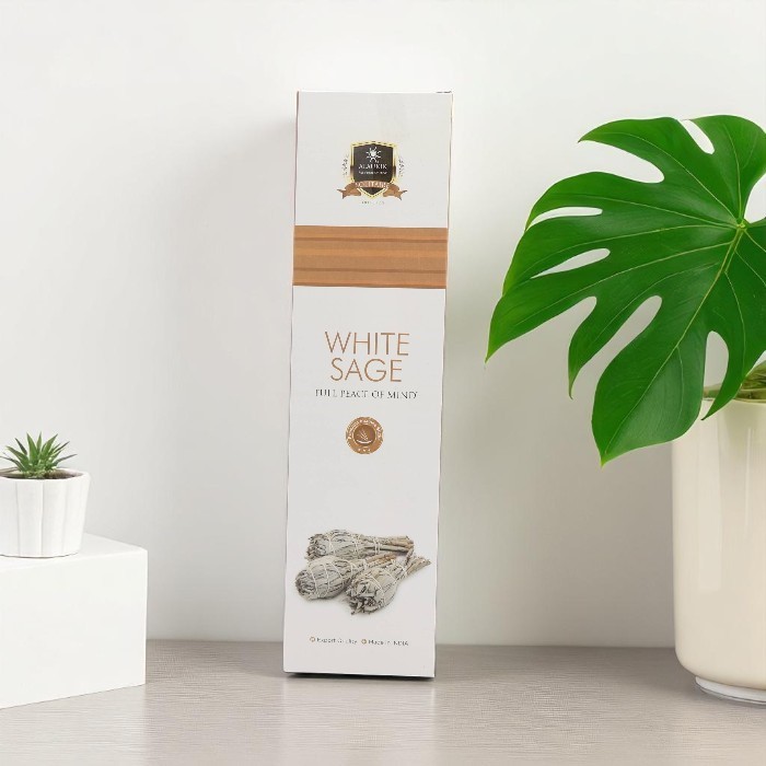 Encens Alaukik sauge blanche