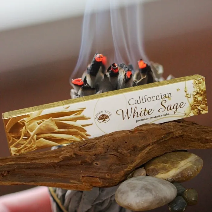 Green Tree Californian White Sage incense