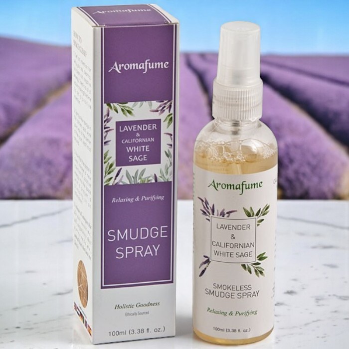 Californian white sage and lavender smudge spray Aromafume