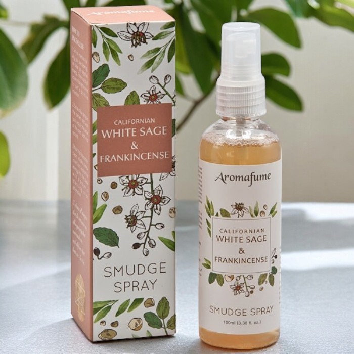 Californian white sage and frankincense smudge spray Aromafume