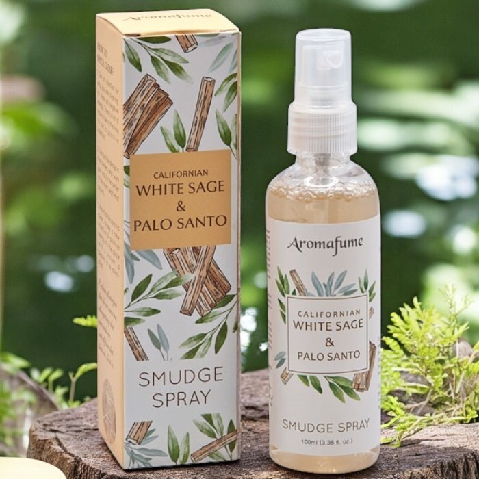 Californian white sage and Palo Santo smudge spray Aromafume