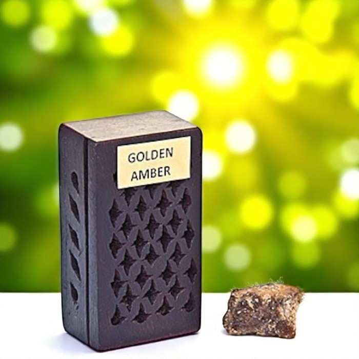 Golden Amber Essence Resin