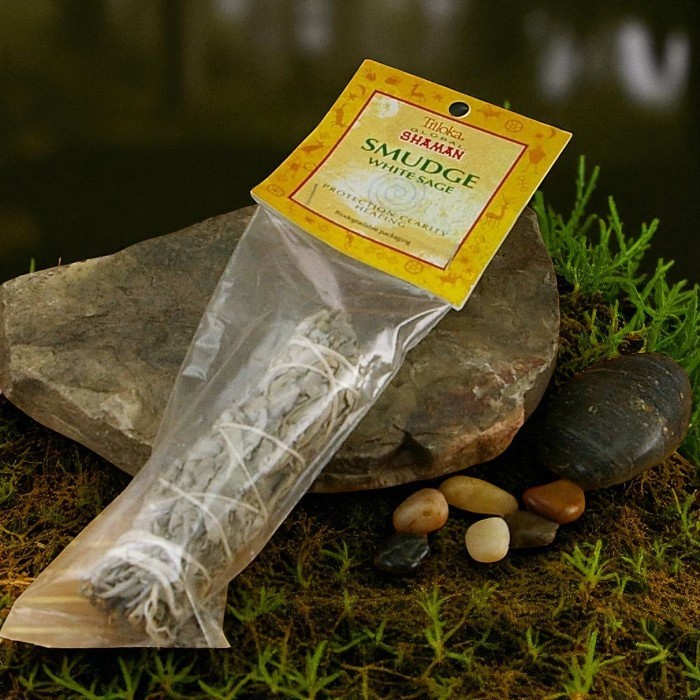 Global Shaman White Sage smudge  4-5 '' 