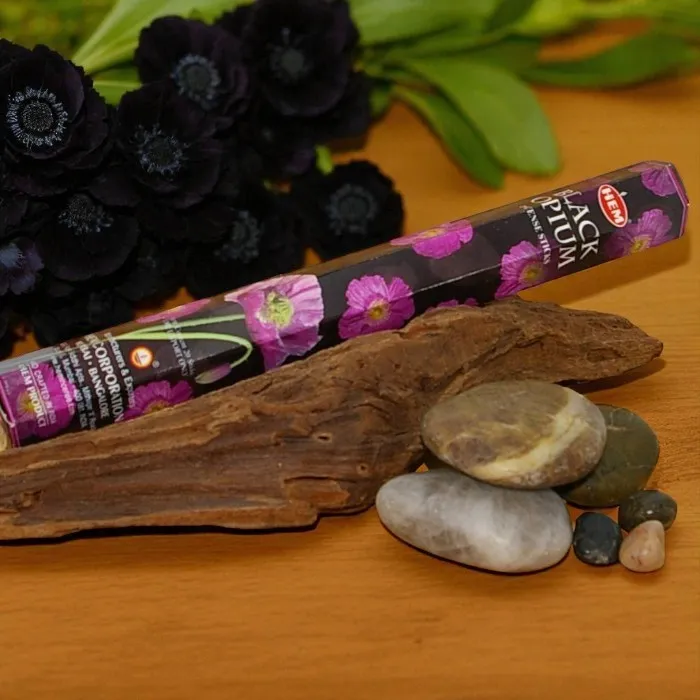 Hem Black Opium incense