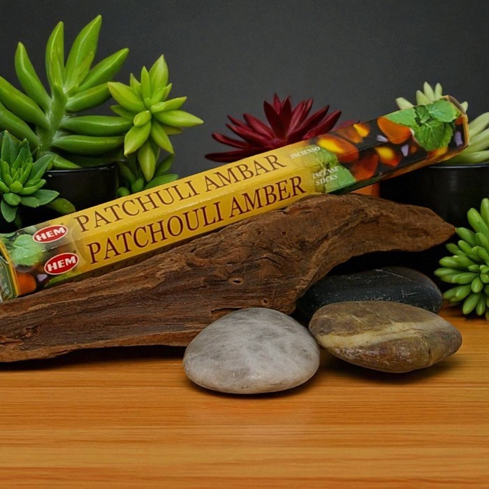 Hem Patchouli and amber incense