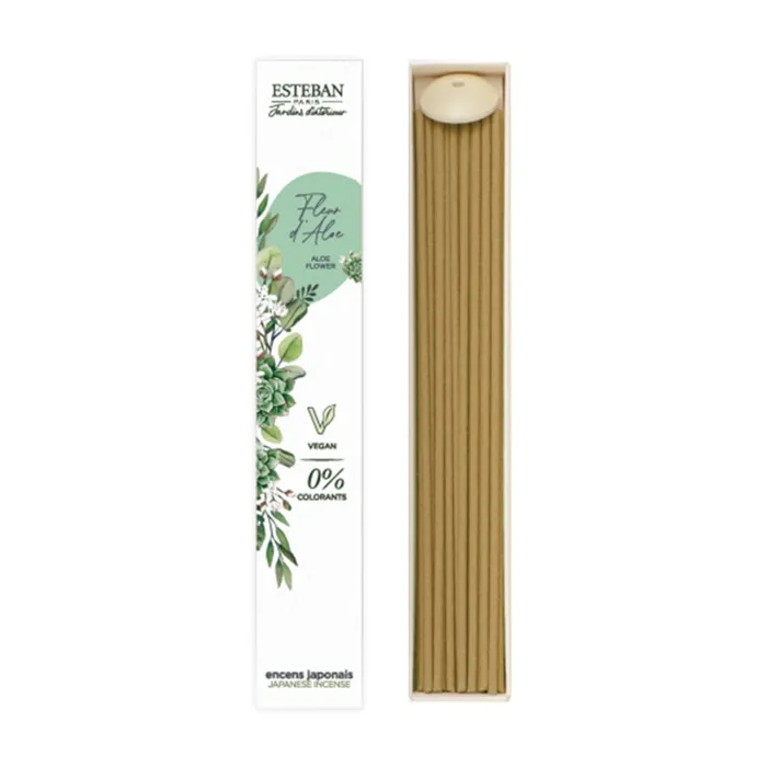 Esteban Interior Garden Aloe Flower incense (japanese style)