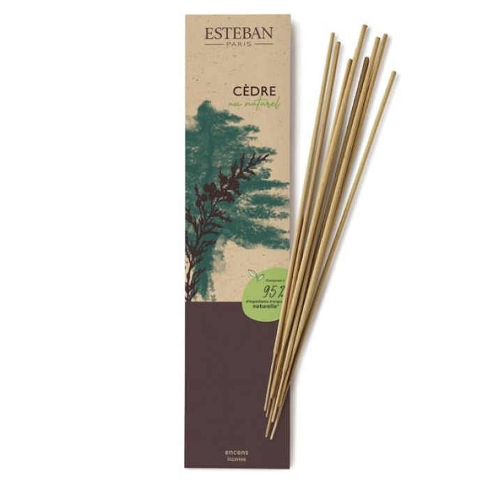 Esteban Cèdre au Naturel incense (Indian style)