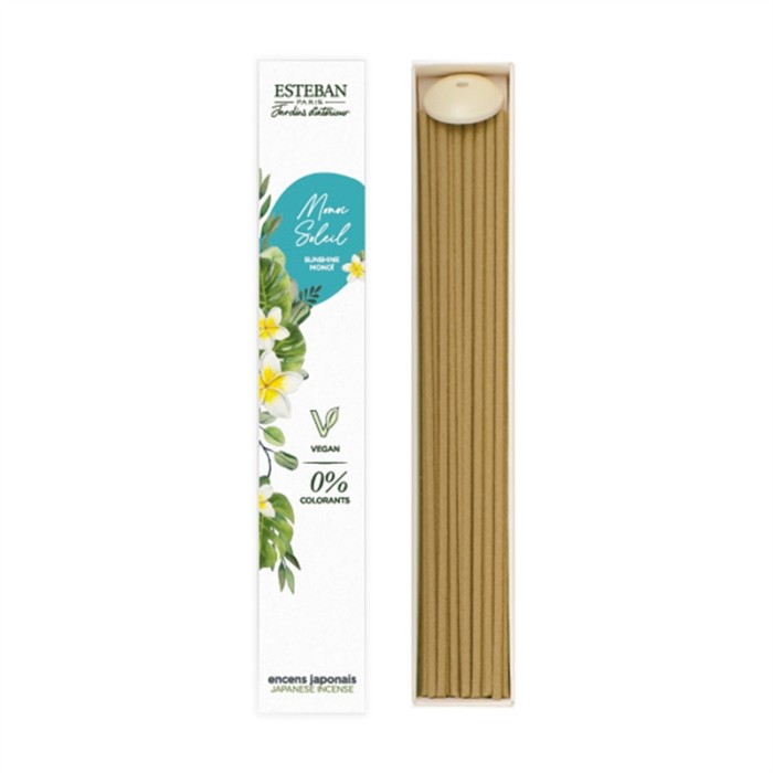 Esteban Interior Garden Sunshine Monoï incense (Japanese style)