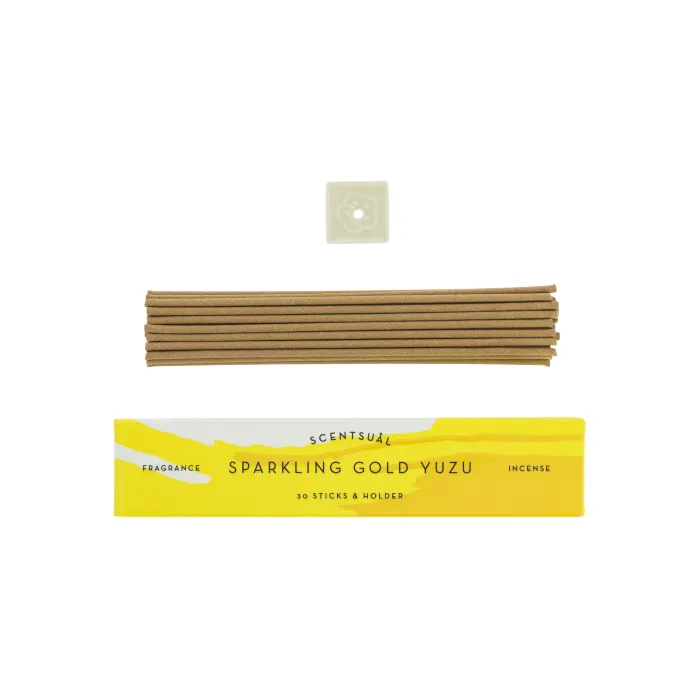 NIPPON KODO SCENTSUAL SPARKLING GOLD YUZU INCENSE